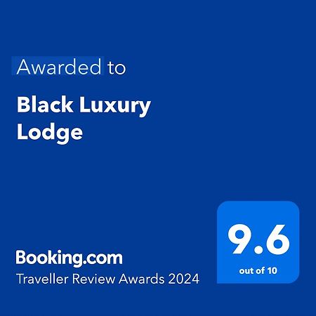 Black Luxury Lodge Blenheim Exterior foto